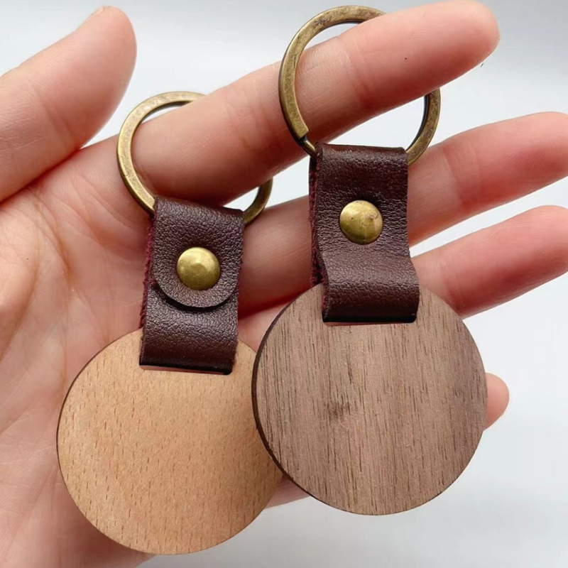 5-100pcs Chaveiros de Madeira  - Wood Ring Blank avaliação e preço