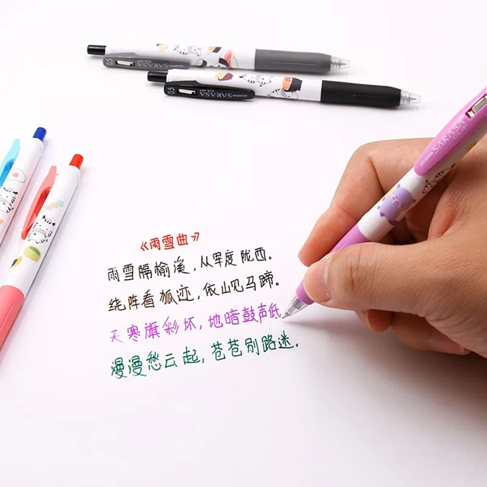 Conjunto de canetas gel colori - Zebra Pen Mildliner avaliação e preço