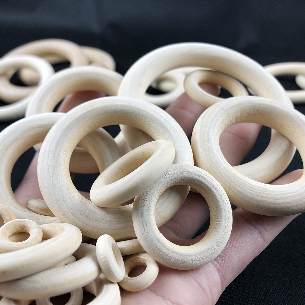 Anel de dentição de madeira na - Wood Ring Blank avaliação e preço