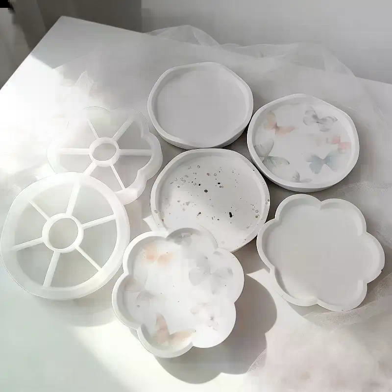 Molde de silicone para bandeja - Resin Craft Ideas avaliação e preço