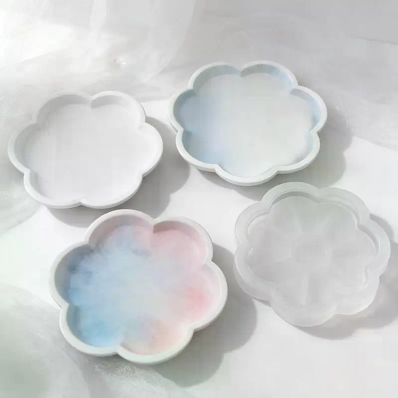 Molde de silicone para bandeja - Resin Craft Ideas avaliação e preço
