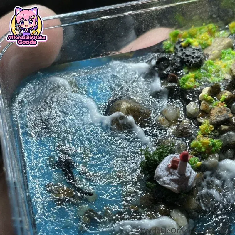 Arte em Resina de Cena de Peix - Resin Crafts Diy avaliação e preço